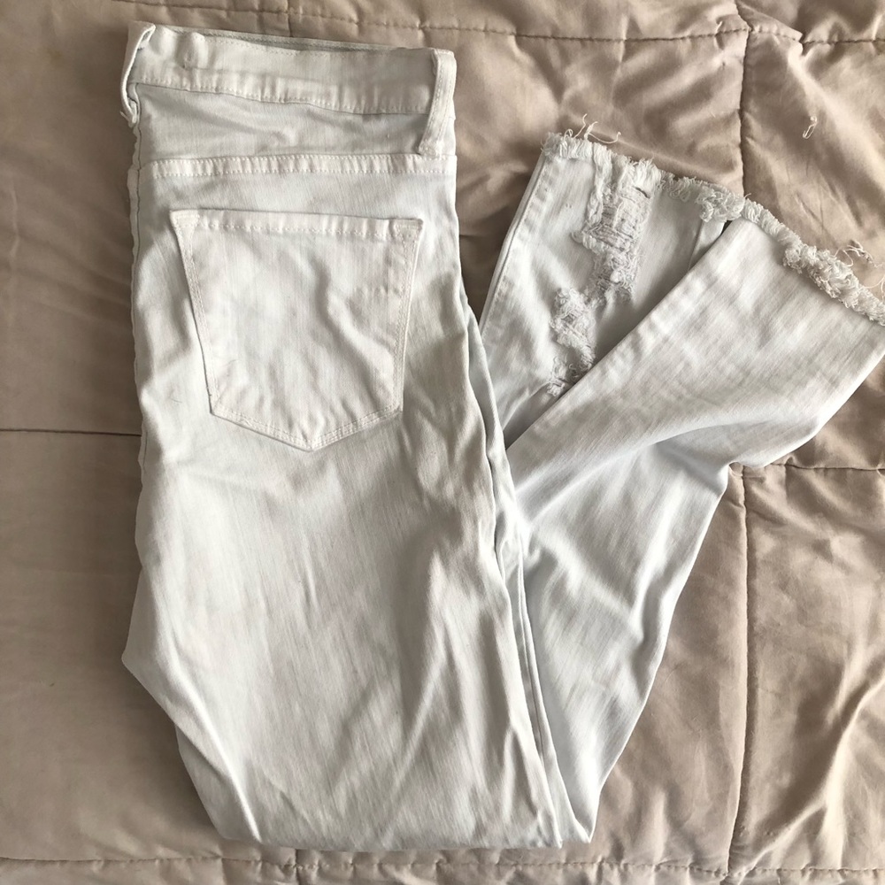 Flying Monkey Distressed Skinny Jeans